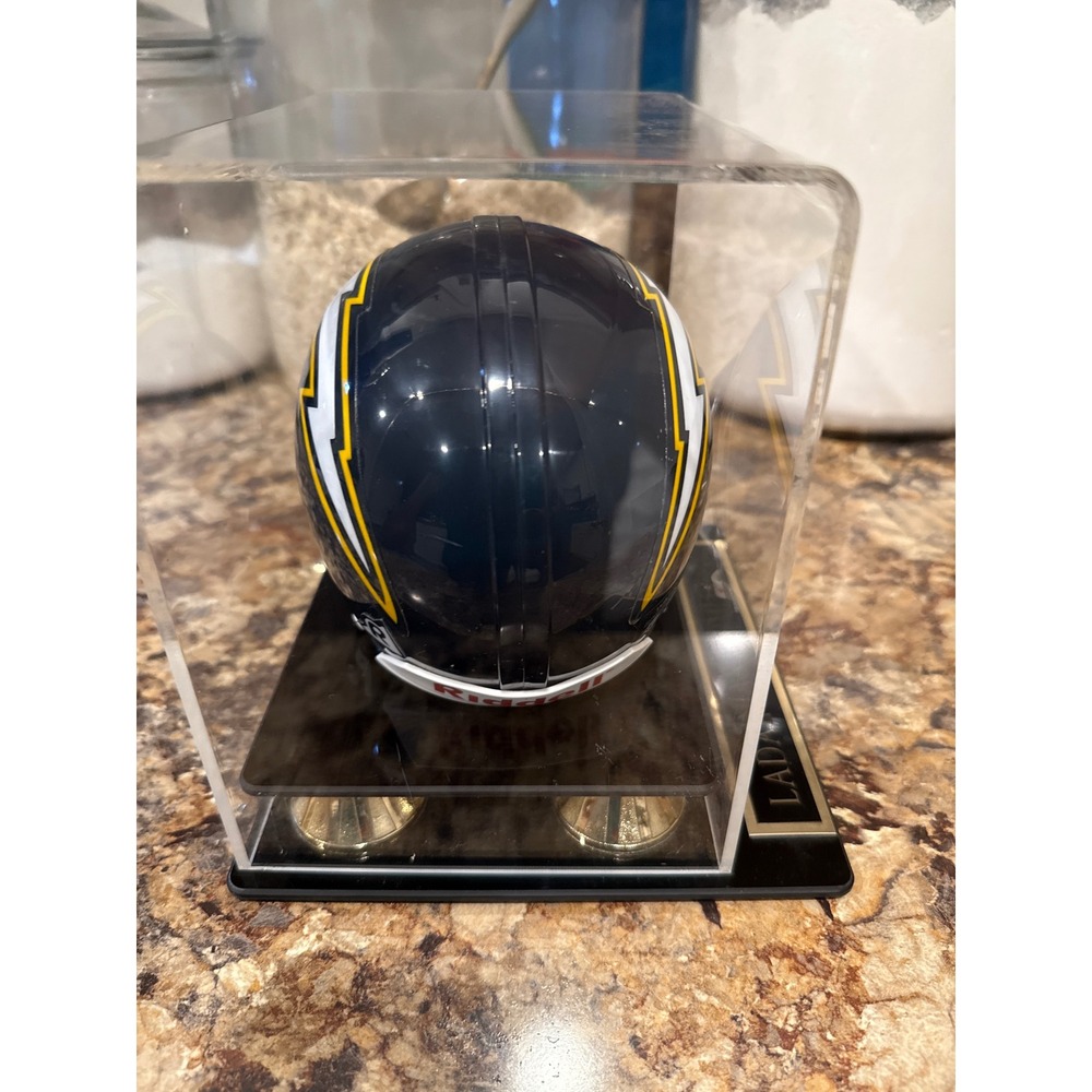 LADILADINIAN TOMLINSON Signed San Diego Chargers Mini Helmet NFL Autographed - Picture 5 of 5